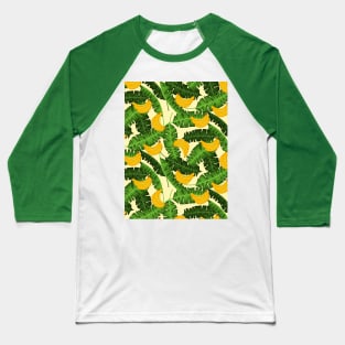 Bananas And Leaves Baseball T-Shirt